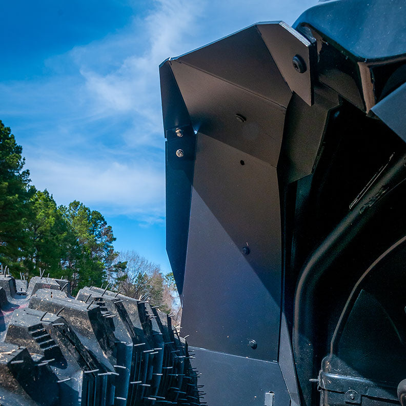 Seizmik HDPE Fender Flare Kit Polaris RZR XP 1000 - Turbo - Turbo S 2/4 Seater - Mudshields