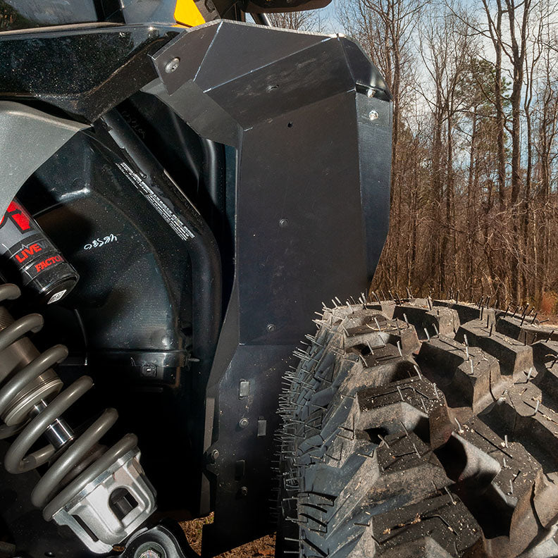 Seizmik HDPE Fender Flare Kit Polaris RZR XP 1000 - Turbo - Turbo S 2/4 Seater - Mudshields