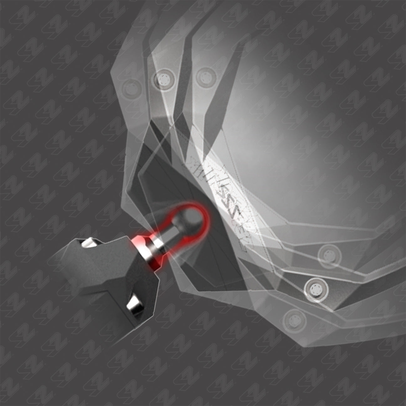 Seizmik Photon Side View Mirror with Cast Aluminum Body & Bezel - Pro-Fit/Profiled (Pair) - Mirrors