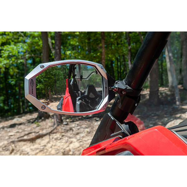 Seizmik Photon Side View Mirror with Cast Aluminum Body & Bezel - Pro-Fit/Profiled (Pair)