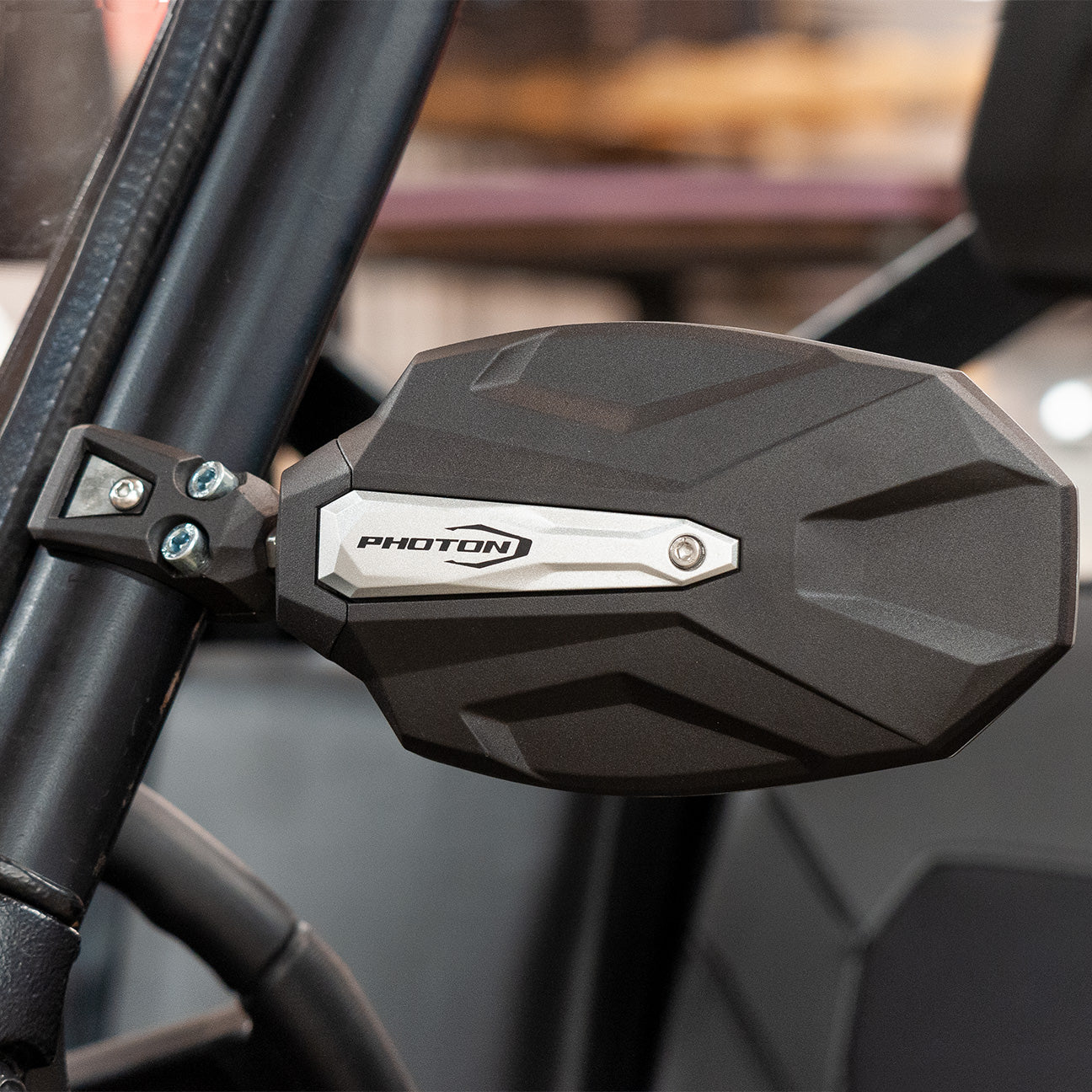 Seizmik Photon Side View Mirror with Cast Aluminum Body & Bezel - Pro-Fit/Profiled (Pair) - Mirrors