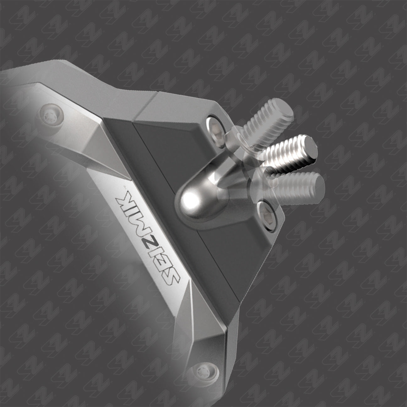 Seizmik Photon Side View Mirror with Cast Aluminum Body & Bezel - Pro-Fit/Profiled (Pair) - Mirrors