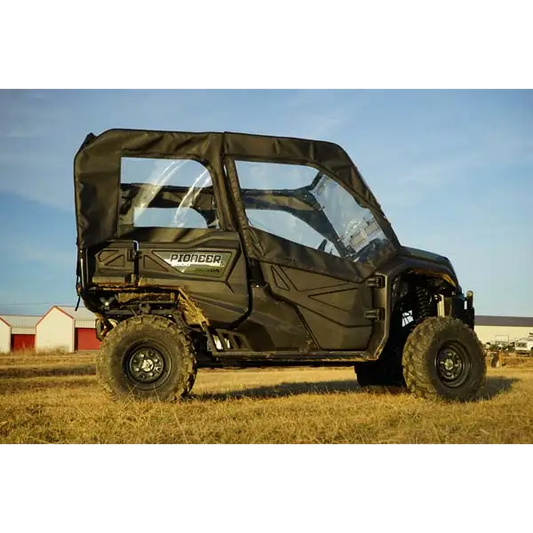 Seizmik Soft Doors Middle and Rear Windows with Zipper - Honda Pioneer 1000-6 - Doors