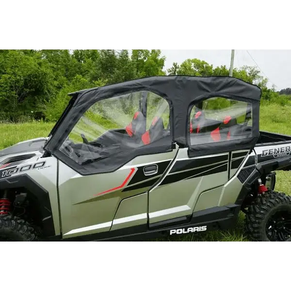 Seizmik Soft Doors with Zipper - Polaris General 4 1000 XP 4 1000 - Doors