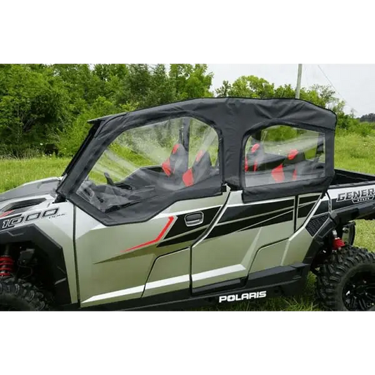 Seizmik Soft Doors with Zipper - Polaris General 4 1000 XP 4 1000 - Doors