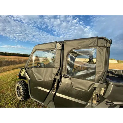Seizmik Soft Upper Doors with Zipper - Can-Am Defender Max - Doors