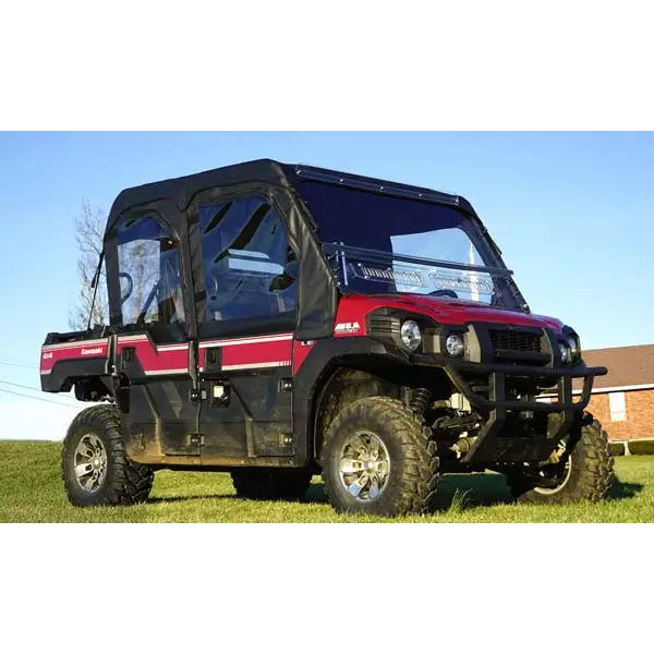 Seizmik Soft Upper Doors with Zipper - Kawasaki Mule Pro FXT - Doors