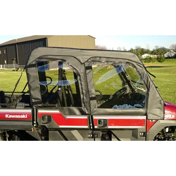 Seizmik Soft Upper Doors with Zipper - Kawasaki Mule Pro FXT - Doors