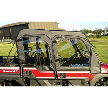 Seizmik Soft Upper Doors with Zipper - Kawasaki Mule Pro FXT - Doors