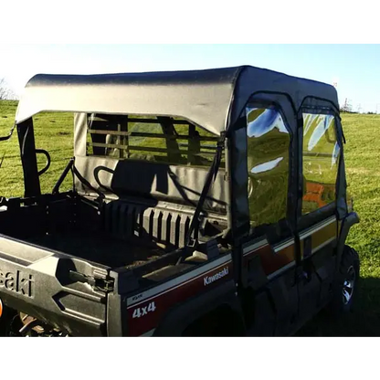 Seizmik Soft Upper Doors with Zipper - Kawasaki Mule Pro FXT - Doors