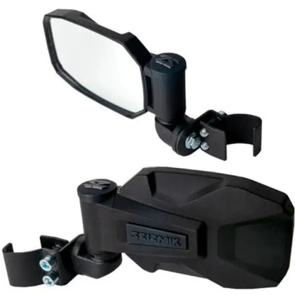Seizmik Strike Side View Mirror (Pair- ABS)- Polaris Pro-Fit and Can-Am Profiled - Mirrors