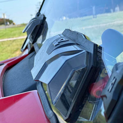 Seizmik Toolless Versa-Vent Scratch Resistant Hard Coated Windshield for Honda Pioneer 1000