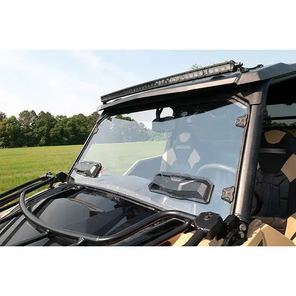 Seizmik Toolless Versa-Vent Scratch Resistant Hard Coated Windshield Kit for Polaris Generals - Windshields