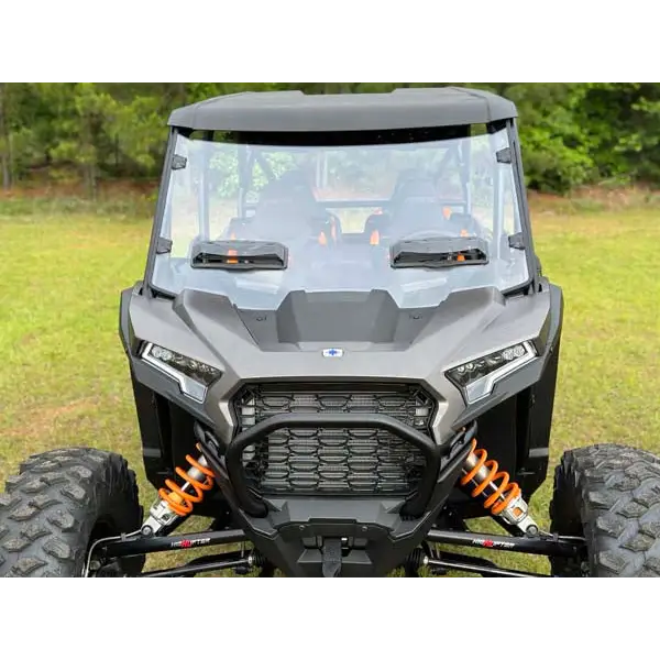 Seizmik Toolless Versa-Vent Scratch Resistant Hard Coated Windshield for Polaris RZR 1000 XP - Windshields