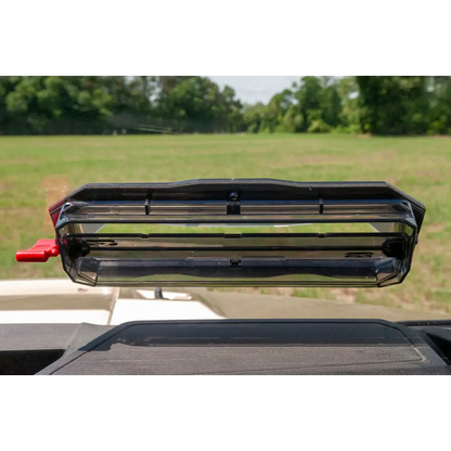 Seizmik Toolless Versa-Vent Scratch Resistant Hard Coated Windshield for Yamaha RMAX (2 in ROPS) - Windshields