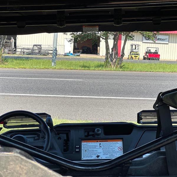 Seizmik Toolless Versa-Vent Scratch Resistant Hard Coated Windshield for Honda Pioneer 1000