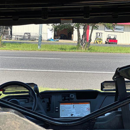 Seizmik Toolless Versa-Vent Scratch Resistant Hard Coated Windshield for Honda Pioneer 1000