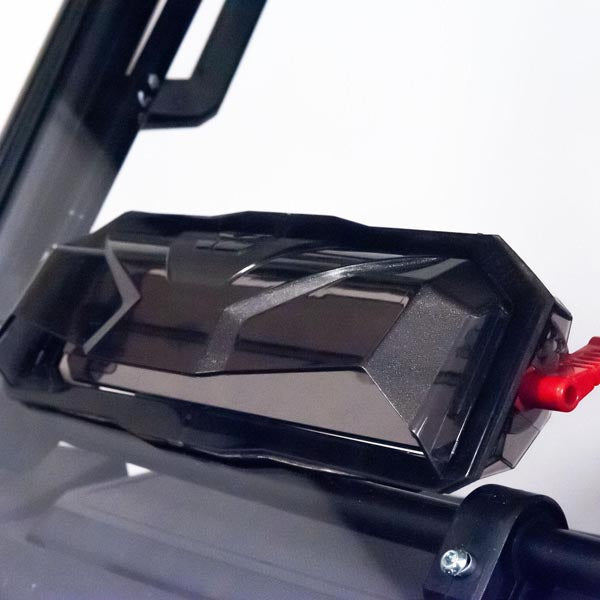 Seizmik Toolless Versa-Vent Scratch Resistant Hard Coated Windshield for Honda Pioneer 1000