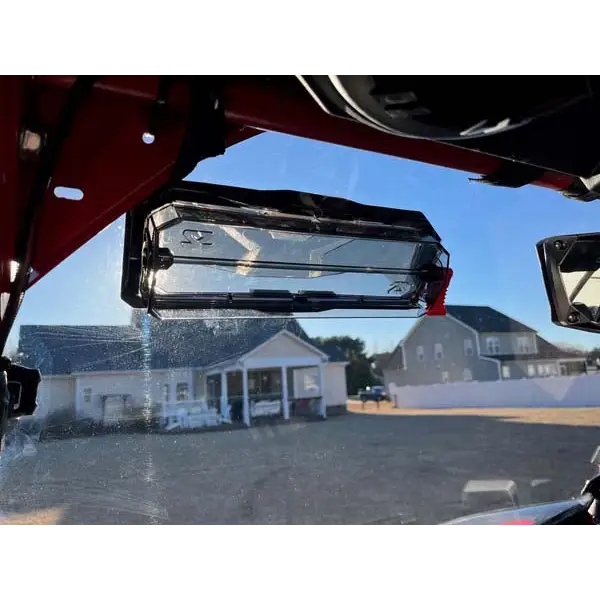 Seizmik Toolless Versa-Vent Scratch Resistant Hard Coated Windshield for Kawasaki KRX 1000 - Windshields