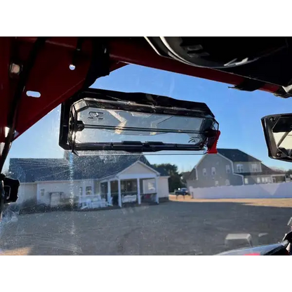 Seizmik Toolless Versa-Vent Scratch Resistant Hard Coated Windshield for Kawasaki KRX 1000 - Windshields