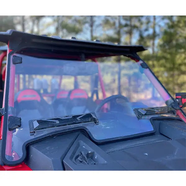 Seizmik Toolless Versa-Vent Scratch Resistant Hard Coated Windshield for Polaris RZR 1000 XP - Windshields
