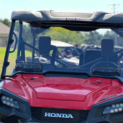 Seizmik Toolless Versa-Vent Scratch Resistant Hard Coated Windshield for Honda Pioneer 1000