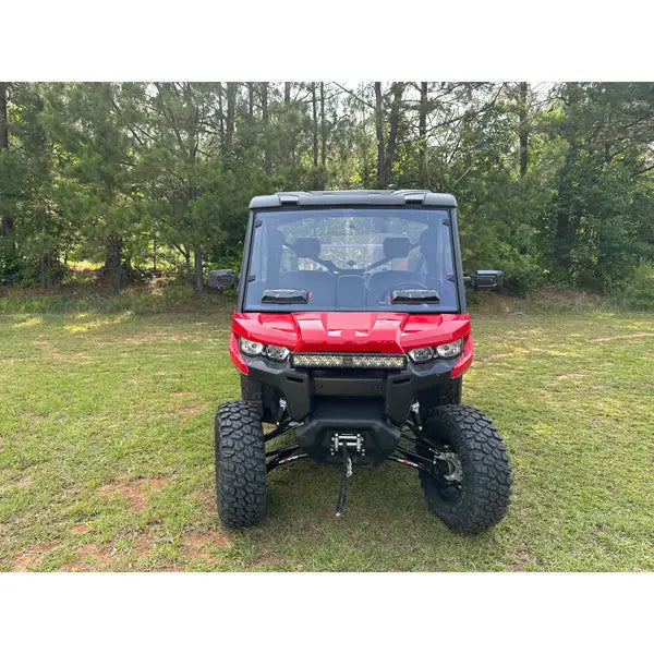 Seizmik Toolless Versa-Vent Scratch Resistant Hard Coated Windshield Kit for Can-Am Defender - Windshields