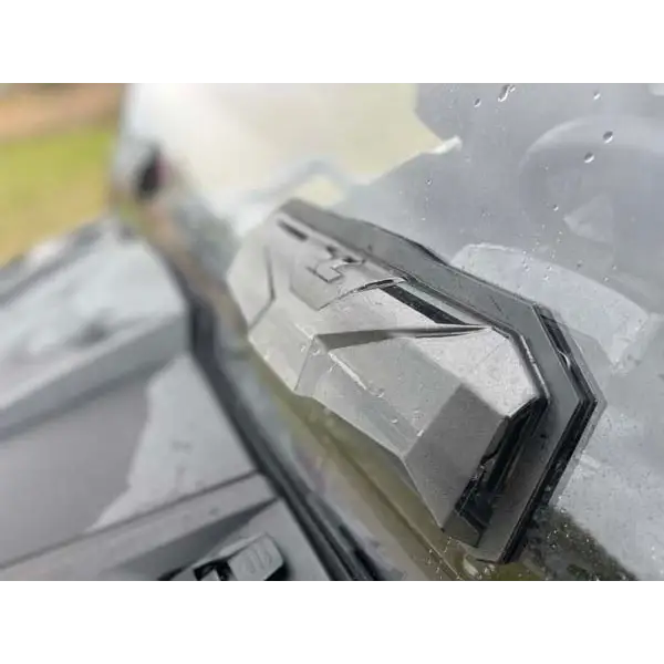 Seizmik Toolless Versa-Vent Scratch Resistant Hard Coated Windshield for Yamaha RMAX (2 in ROPS) - Windshields