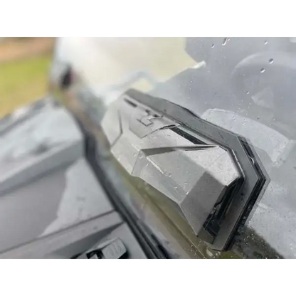 Seizmik Toolless Versa-Vent Scratch Resistant Hard Coated Windshield for Yamaha RMAX (2 in ROPS) - Windshields