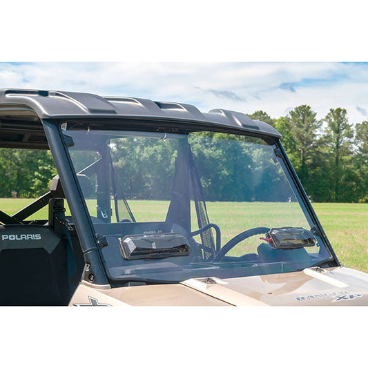 Seizmik Toolless Versa-Vent Scratch Resistant Hard Coated Windshield Kit for Polaris Mid-Size Pro-Fit Rangers
