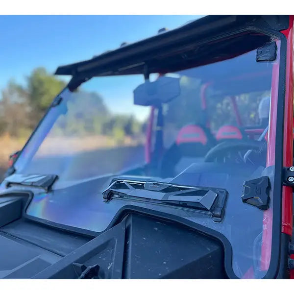 Seizmik Toolless Versa-Vent Scratch Resistant Hard Coated Windshield for Polaris RZR 1000 XP - Windshields