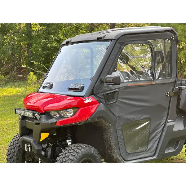 Seizmik Toolless Versa-Vent UV1 Windshield Kit for Can-Am Defender - Windshields