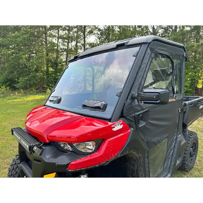 Seizmik Toolless Versa-Vent UV1 Windshield Kit for Can-Am Defender - Windshields
