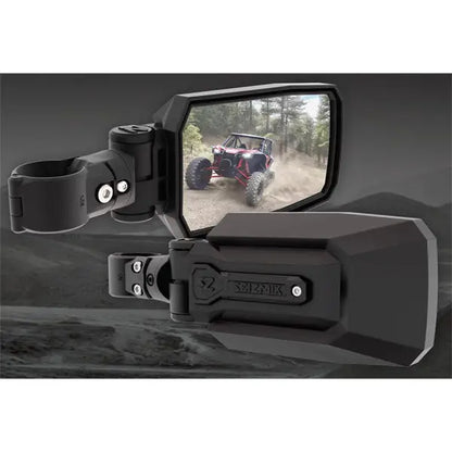 Seizmik TrailRider Side View Mirror - Clamp 2 Inch or 1.875 Inch Round Tube - Mirrors
