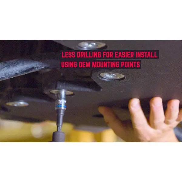 Seizmik UHMW Skid Plate with Rock Sliders Kit Polaris RZR XP 1000 - Turbo 4 Seater - Skid Plates