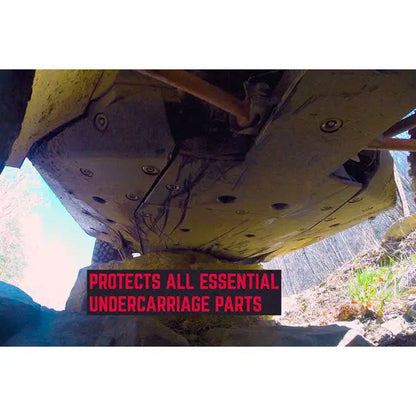 Seizmik UHMW Skid Plate with Rock Sliders Kit Polaris RZR XP 1000 - Turbo 4 Seater - Skid Plates