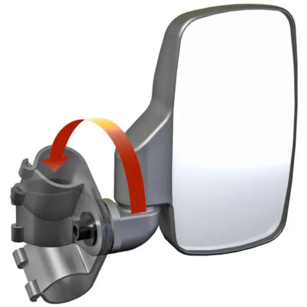 Seizmik UTV Side View Mirror (Pair- ABS)- Polaris Pro-Fit and Can-Am Profiled - Mirrors