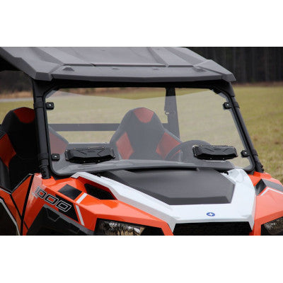 Seizmik Windshield- Full (UV Resistant Poly) - Yamaha Rhino