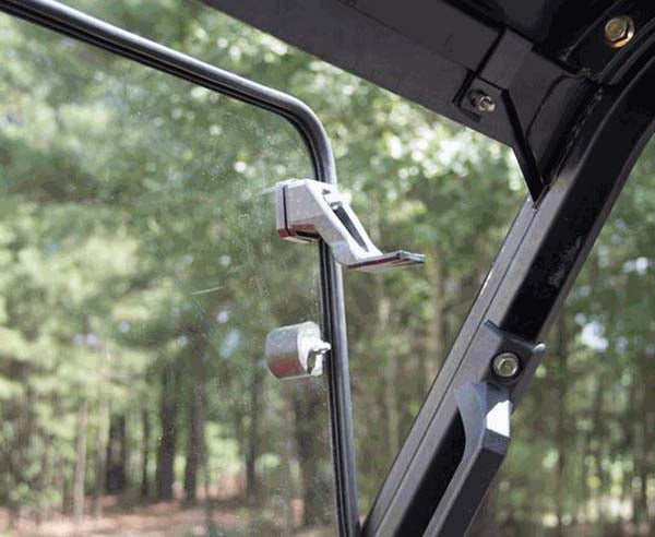 Seizmik Windshield Versa-Fold (Uncoated Poly) Polaris Mid-Size Pro-Fit Ranger