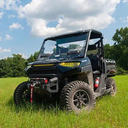 Seizmik’s Flip-Up Versa-Vent Windshield for Polaris Full-Size Pro-Fit Ranger - Windshields