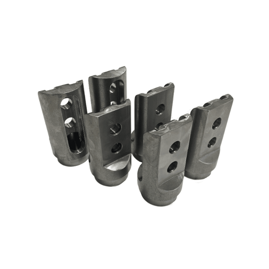 SET of 6 Polaris RZR 1000 Weld in roll cage bungs / connectors -.120’’ - Vehicles & Parts