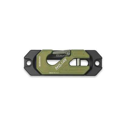 Side By Side / UTV Aluminum Recessed Winch Shackle with Fairlead Kit. (LIFE TIME WARRANTY*) - Winch Shackle