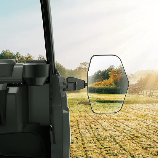 Side Mirrors Aluminum For Can Am Defender (one pair)