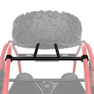 Side Rear View Mirrors and Spare Tire Carrier Mount Fit Polaris RZR Turbo