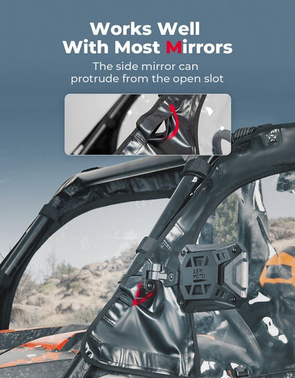 Soft Cab Enclosure Upper Windows for 2014 + Polaris RZR XP 1000/Turbo