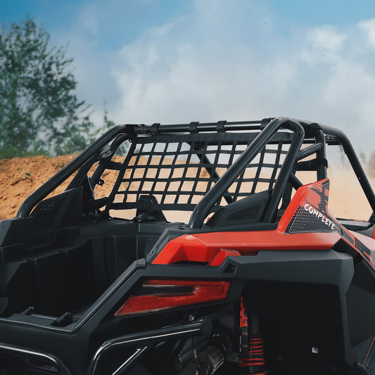Soft Rear Window Mesh Net Protection for RZR PRO XP / Turbo R