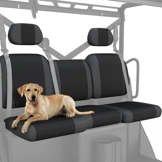 Split Bench Seat Covers (Crew Fits for Front Seat Only) for Polaris Ranger