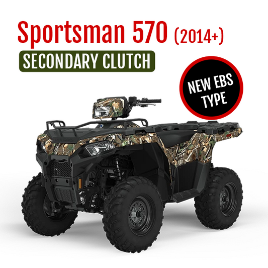 SPORTSMAN 570 (2014 + ) SECONDARY CLUTCH EBS UPGRADE