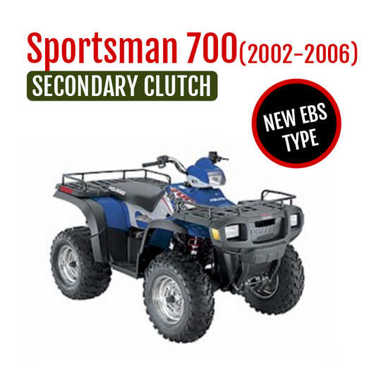 SPORTSMAN 700 (2002-2007) SECONDARY CLUTCH- UPGRADE TO TIED TYPE