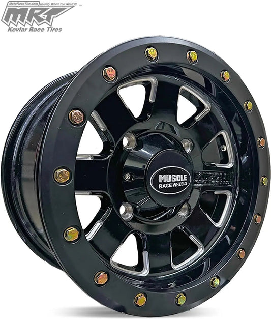 Stryke UTV Wheel - SATIN BLACK 4X137 - UTV/ATV Wheels